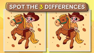 【Level : Normal】 Spot the Difference: Cartoon Differences You Can't Miss!