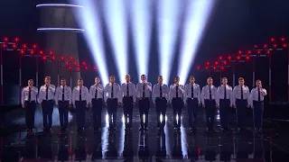 In The Stairwell: Group Singing "Castle On The Hill" | America's Got Talent 2017
