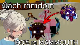 Cách ramdom 100% ra Trái Voi MA MÚT ( MAMMOUTH ) trong blox fruit | Roblox