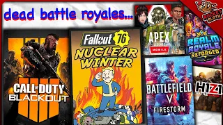dead battle royale games that failed..