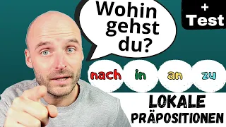 Lokale Präpositionen für die Frage: Wohin? | Deutsch lernen | A2 B1 B2