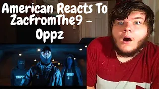 American Reacts To | ZacFromThe9 - Oppz | Danish Rap