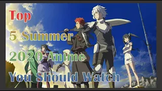 Top 5 New Anime of Summer 2020 You Should Watch || hindi review || Rangers united ||