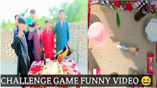 Challenge Game Funny Video🤣||Saif Vlogs 100