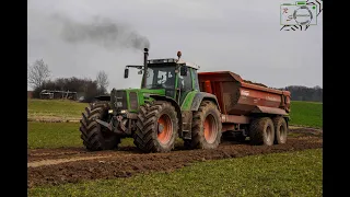 Fendt 824 Favorit und 6 weitere Traktoren am Mutterboden tauschen/ 4x Fendt/ 3xJohn Deere/Cat 336 NG