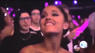 Ariana Grande singing 'Sorry' by Justin Bieber (2015 AMAs)