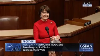 Rep. Cathy McMorris Rodgers (R-WA) on Born Alive Protections