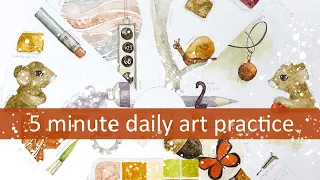 This 5 Minute Daily Practice = 390 Art Pieces in 2023