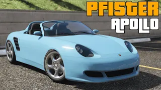 Pfister Apollo (Porsche Boxster 986/987) | GTA V Lore-Friendly Car Mod | PC