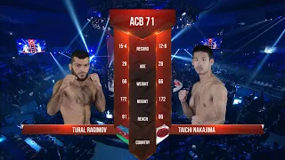 Турал Рагимов vs. Таичи Накаджима | Tural Ragimov vs. Taichi Nakajima | ACB 71