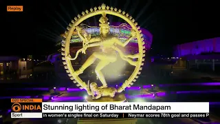 G20 Summit || Stunning Lighting of Bharat Mandapam in New Delhi