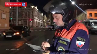 ЧП-САРАТОВ. ПУБЛИКУЕМ ВИДЕО С МЕСТА ДТП НА ГОРЬКОГО И КУТЯКОВА