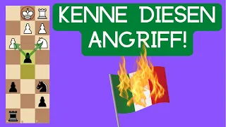 Angriffstechnik für schnelle Siege | Brutaler Angriff gegen Italienisch | Lerne wie ich denke #25