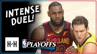 Bojan Bogdanovic vs LeBron James INTENSE Duel Highlights 2018 Playoffs Game 3 - MUST WATCH!