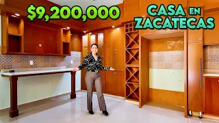 Casa de 9 Millones en fraccionamiento exclusivo de Zacatecas