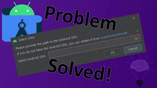 "Please provide the path to the Android SDK" error solved