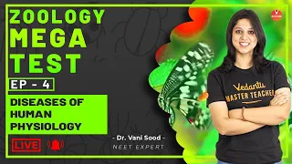 Diseases Of Human Physiology | Zoology Mega Test Episode-4 | NEET 2020 | Vedantu