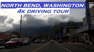 North Bend, Washington | 4k Driving Tour | Dashcam