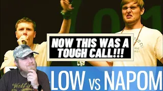 NAPOM vs D-LOW | Shootout Beatbox Battle REACTION!!!