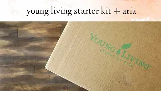 UNBOXING of YOUNG LIVING Starter Kit 2019 with Aria Diffuser - PSK 2019 Aria