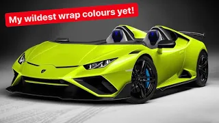 WRAPPING MY NEW LAMBORGHINI VELOCE APERTA?!