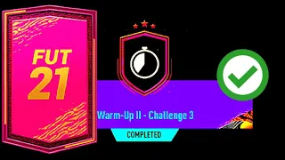 Warm-Up II - Challenge 3 Sbc (Cheapest Way - No Loyalty)