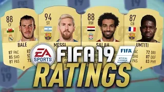 NEW LEAKED FIFA 19 RATINGS! FT. BARCELONA, REAL MADRID, LIVERPOOL & MORE!