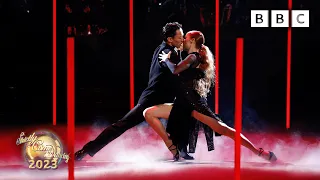 Angela Scanlon and Carlos Gu Argentine Tango to Back To Black by Amy Winehouse ✨ BBC Strictly 2023