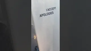 The ONLY way to Accept Apologies 🤣💸