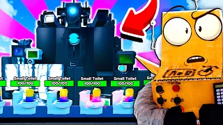 ИСПОЛЬЗУЮ ТОЛЬКО КАМЕРАМЕНОВ ПРОТИВ АРМИИ СКИБИДИ ТУАЛЕТОВ! 31 СЕРИЯ ROBLOX Toilet Tower Defense