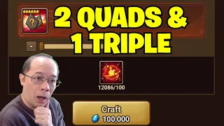 2 QUADS and 1 TRIPLE, but ... (Summoners War)