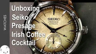 Unboxing Seiko Presage "Irish Coffee" Cocktail