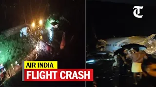 Air India Express plane with 191 on board overshoots runway at Kozhikode