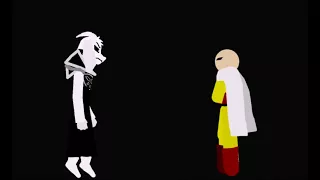 [ InfiniteTale ] Saitama vs Asriel Dreemurr - Worthy opponent [ part 1] [ Pivot Animation ]