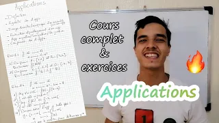 Applications - 1BACSM: Cours complet & Exos🔥🔥