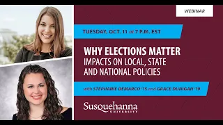 Why Elections Matter: Impacts on Local, State and National Policies