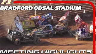 BriSCA F1 Stock Cars - Meeting Highlights (Bradford Odsal - 27/05/23 - 28/05/23