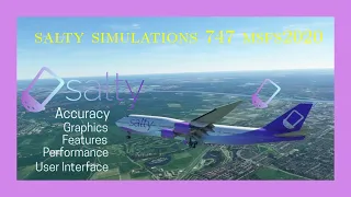 Flying Salty Simulations 747 msfs2020 Taking to Heights