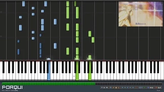 Naruto: Shippuuden Opening 16 - Silhouette (Piano Synthesia)