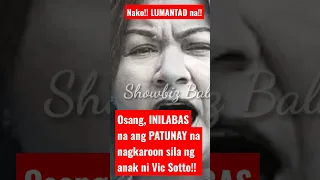 Osang, inilabas na ang mga ebidensyang magpapatunay na nagkaanak Sila ni Vic Sotto!!OMG!!