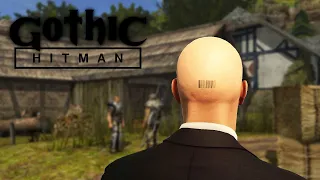 Hitman Agent 47 in Khorinis • Das Geschäft • Gothic II