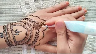 Very beautiful Eid mehndi design | Easy stylish backhand mehndi design | Mehndi ka Design | Mehndi