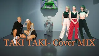 TAKI TAKI cover mix- NCT Ten, DREAMCATCHER, BLACPINK Lisa