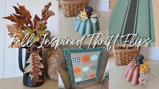 5 GORGEOUS Fall Inspired Thrift Flips | DIY Home Decor | Trash to Treasure