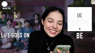 BTS - Life goes on + BE РЕАКЦИЯ