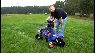 Ich schenke meinem Sohn sein erstes Motorrad (+Probefahrt)