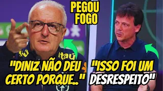 VEJA A DECLARAÇÃO DE DORIVAL JR SOBRE FERNANDO DINIZ EM SUA APRESENTAÇÃO NA SELEÇÃO BRASILEIRA