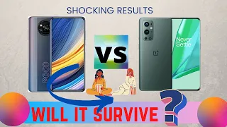 POCO X3 PRO Vs ONEPLUS 9 PRO speed test | Shocking Results ? #short #pocox3pro #oneplus9pro