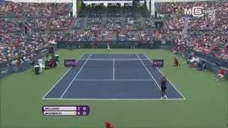 Serena Williams vs Caroline Wozniacki, Cincinnati Open 2014 (1/2 Finale), highlights HD