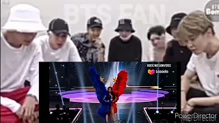 BTS REACTION TO RABIYA MATEO PERPORMANCE MISS UNIVERSE 2021